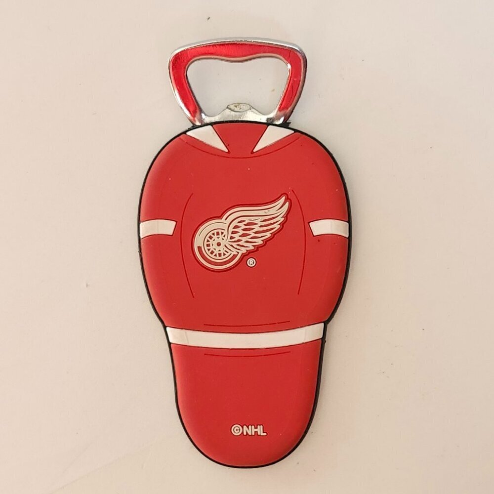MOLSON CANADIAN DETROIT RED WINGS BOTTLE OPENER NHL